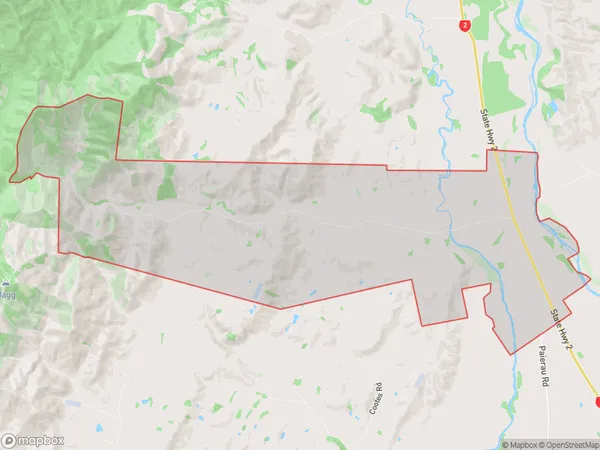 Mikimiki, Wellington Polygon Area Map