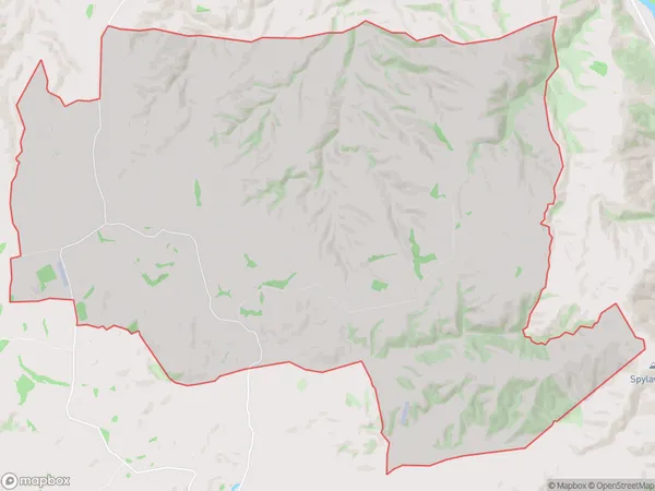 Moa Flat, Otago Polygon Area Map