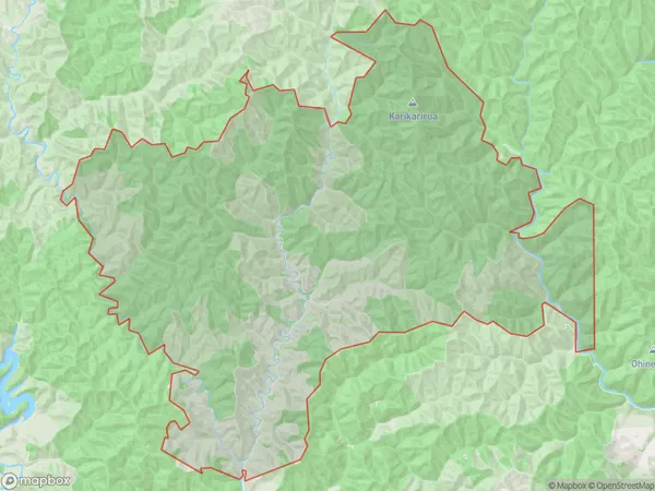 Moeawatea, Taranaki Polygon Area Map