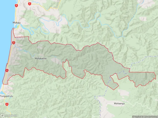 ZipCode 4342 Map for Mohakatino