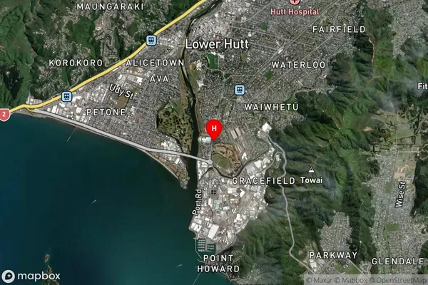 Moera,Wellington Satellite Map