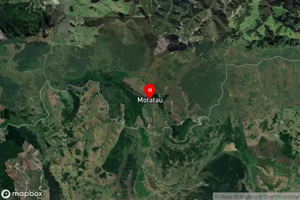 Motatau,Northland Satellite Map