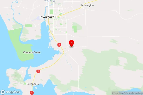 Motu Rimu,Southland Region Map