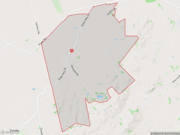 Motumaoho, Waikato Polygon Area Map