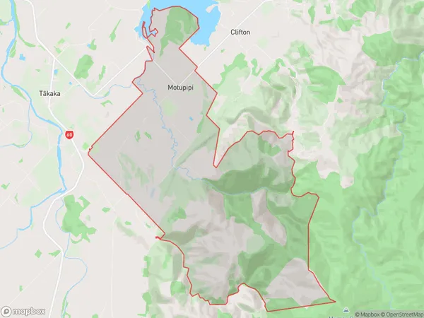 Motupipi, Tasman Polygon Area Map