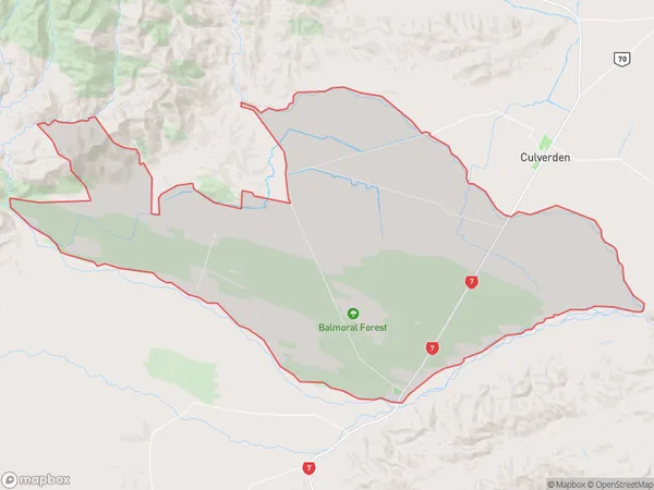 ZipCode 1024 Map for Balmoral