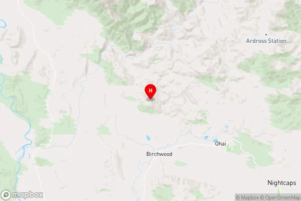 Mount Linton,Southland Region Map