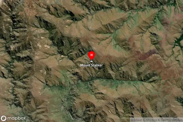 Mount Stalker,Otago Satellite Map