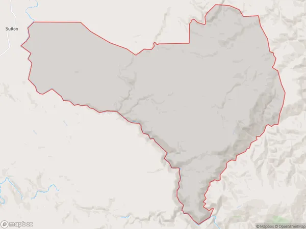 Mount Stoker, Otago Polygon Area Map