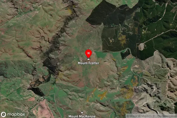 Mount Trotter,Otago Satellite Map