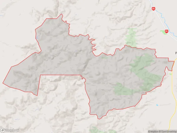 Mount Trotter, Otago Polygon Area Map