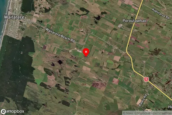 Waitarere, Manawatu-Wanganui Satellite Map