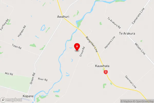 Kairanga, Manawatu-Wanganui Region Map