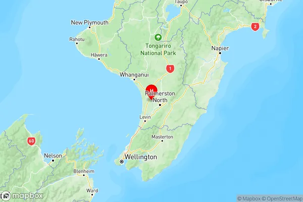 Rongotea, Manawatu-Wanganui Region Map