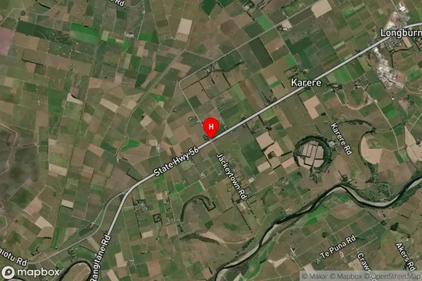 Tiakitahuna, Manawatu-Wanganui Satellite Map