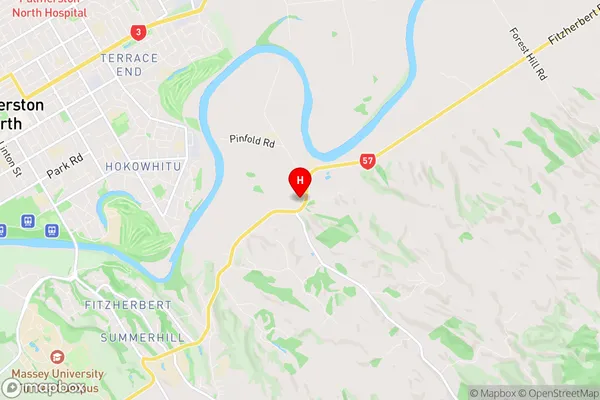 Aokautere, Manawatu-Wanganui Region Map