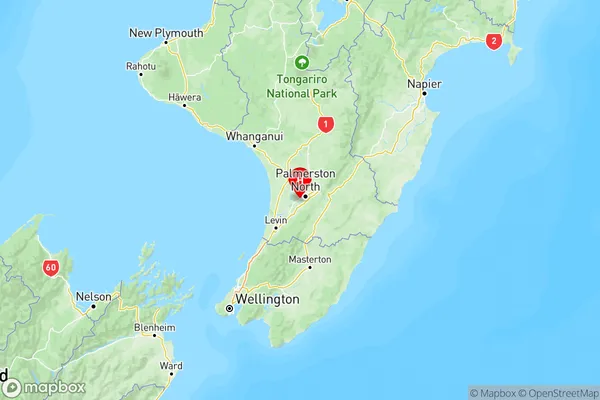 Longburn, Manawatu-Wanganui Region Map