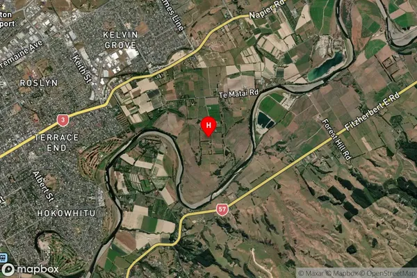 Whakarongo, Manawatu-Wanganui Satellite Map