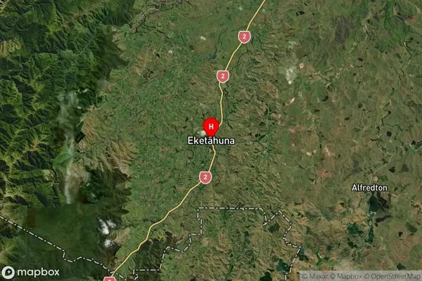 Eketahuna, Manawatu-Wanganui Satellite Map