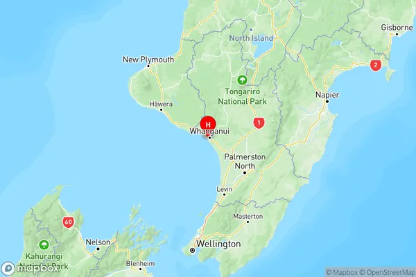 Gonville, Manawatu-Wanganui Region Map
