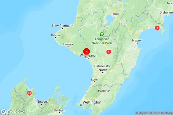 Westmere, Manawatu-Wanganui Region Map