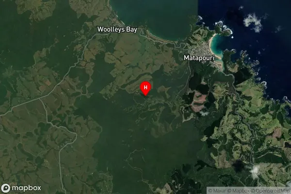 Matapouri, Northland Satellite Map