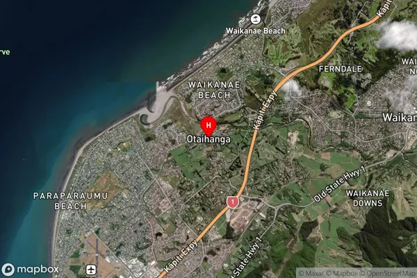 Otaihanga, Wellington Satellite Map