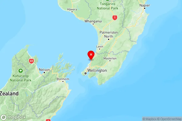 Raumati South, Wellington Region Map