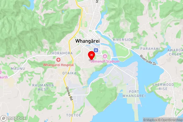 Morningside, Northland Region Map