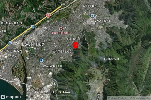 Waterloo, Wellington Satellite Map