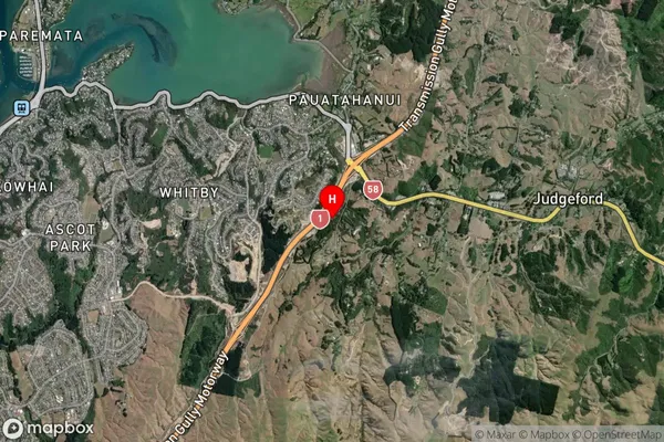 Pauatahanui, Wellington Satellite Map