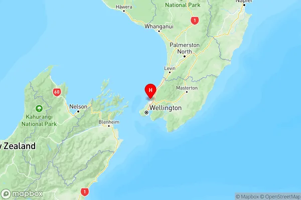 Plimmerton, Wellington Region Map