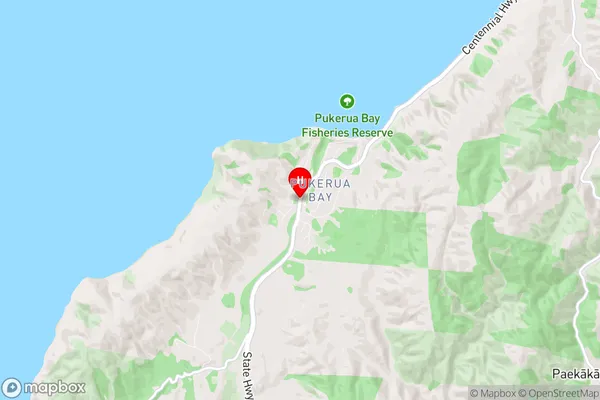 Pukerua Bay, Wellington Region Map