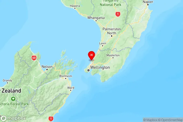 Pukerua Bay, Wellington Region Map