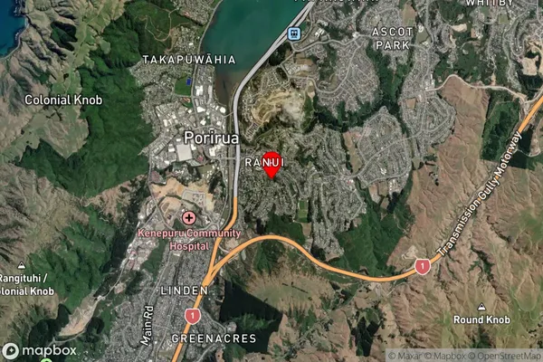 Ranui, Wellington Satellite Map