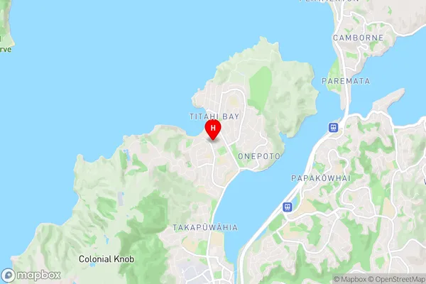 Titahi Bay, Wellington Region Map