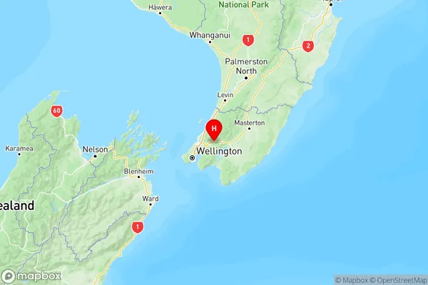 Maymorn, Wellington Region Map