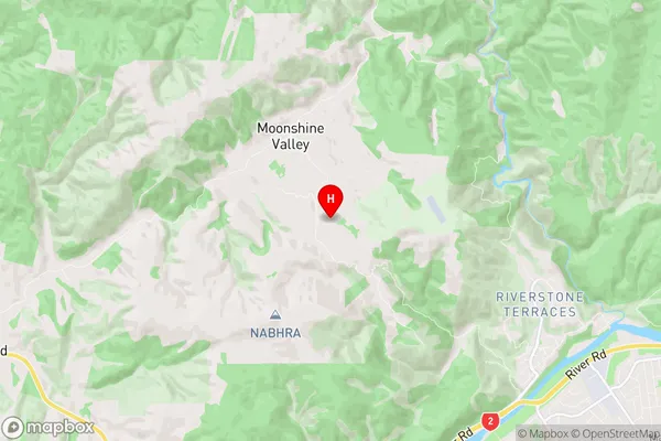 Moonshine Valley, Wellington Region Map