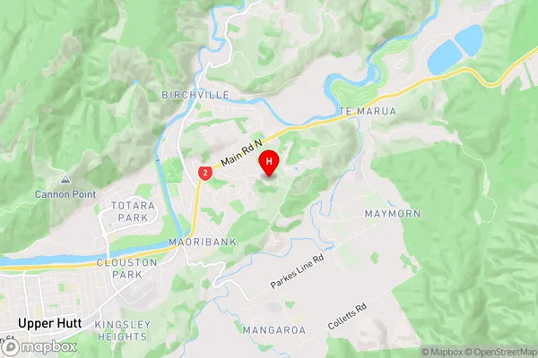 Mount Marua, Wellington Region Map