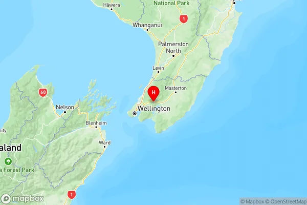 Pakuratahi, Wellington Region Map