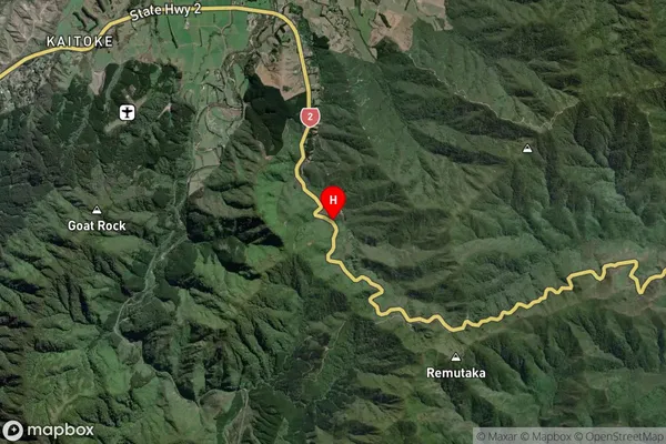 Rimutaka Hill, Wellington Satellite Map