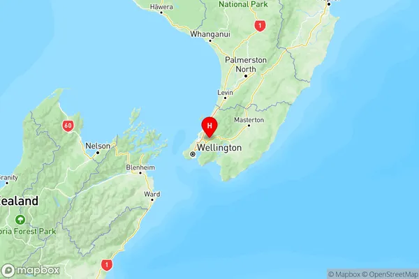 Riverstone Terraces, Wellington Region Map