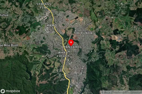 Otangarei, Northland Satellite Map