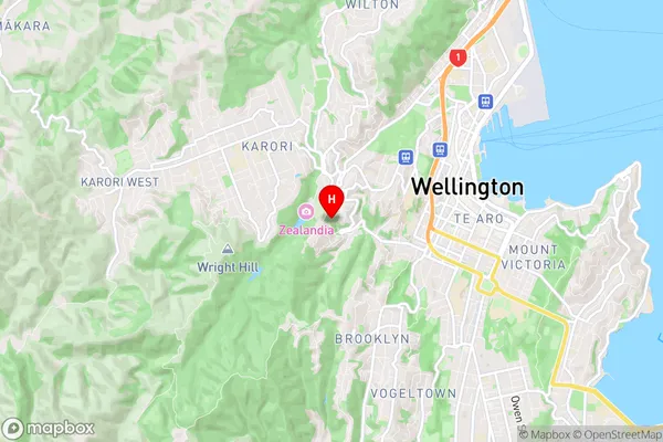 Highbury, Wellington Region Map