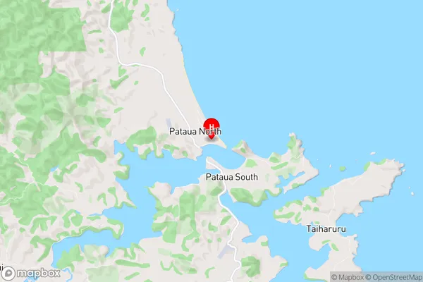 Pataua, Northland Region Map