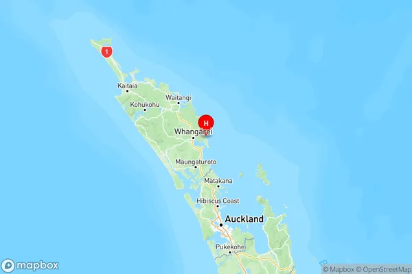 Pataua, Northland Region Map