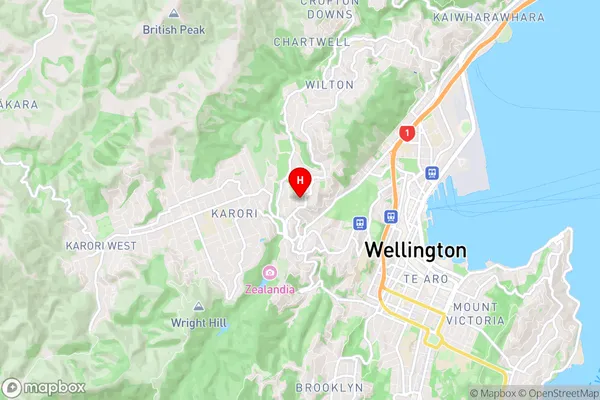 Northland, Wellington Region Map