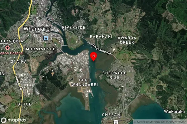 Port Whangarei, Northland Satellite Map