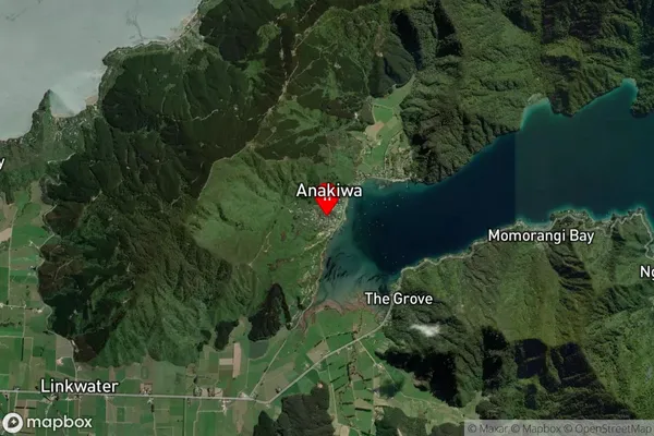 Anakiwa and Surrounds, Marlborough Satellite Map