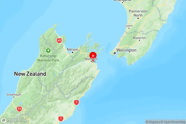 Riverlands, Marlborough Region Map